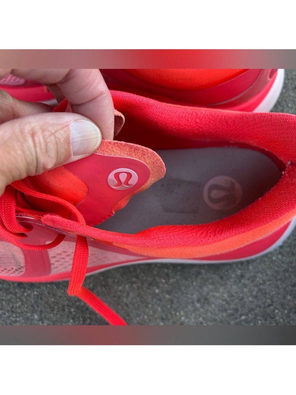 $138 Lululemon Chargefeel Low Womens Workout Shoe Flare / Pink Mist size 9 - Picture 4 of 7